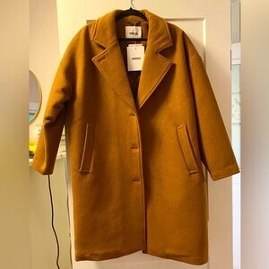 GORGEOUS Danish camel coat by Minimum